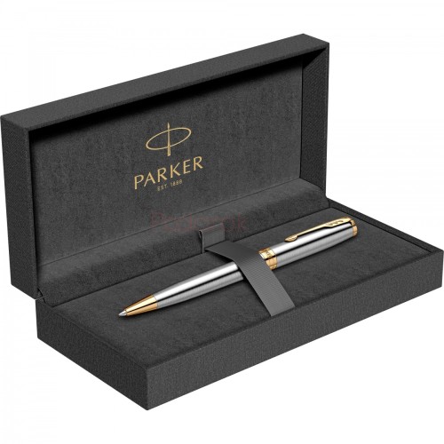 Шариковая ручка Parker Sonnet Core K527, Stainless Steel GT